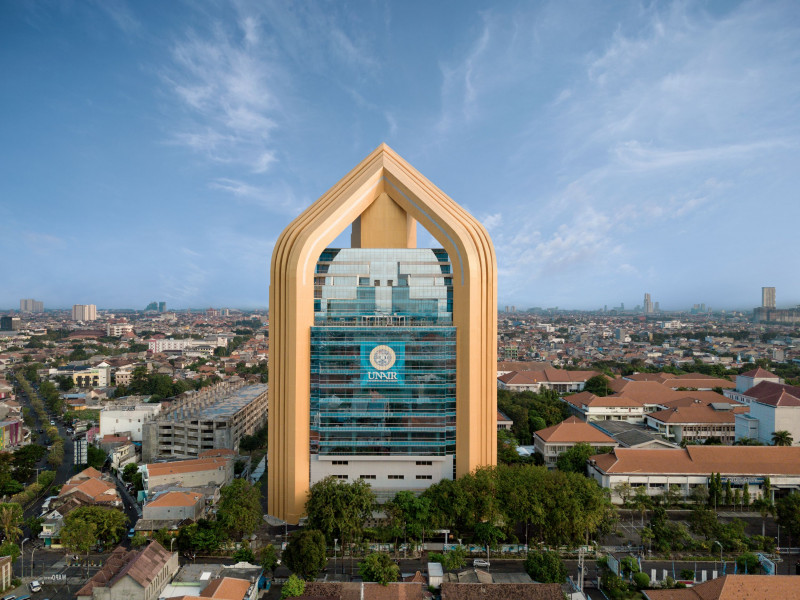 UNAIR ASEEC Tower Building, Powered by Clean and Renewable Energy